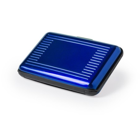 Porte-Cartes Élégant Personnalisé avec Sécurité RFID Rainol Matières : aluminium Couleurs : argenté objet promo petit budget