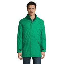 Parka unisexe personnalisée pas chère ROBYN Taille textile : S Couleurs : vert prairie goodies publicitaire événementiel