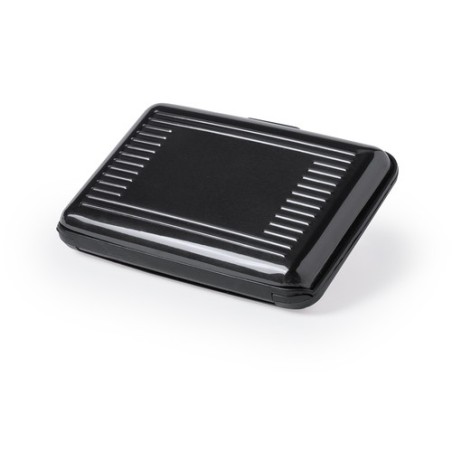 Porte-Cartes Élégant Personnalisé avec Sécurité RFID Rainol Matières : aluminium Couleurs : vert accessoire événementiel unique