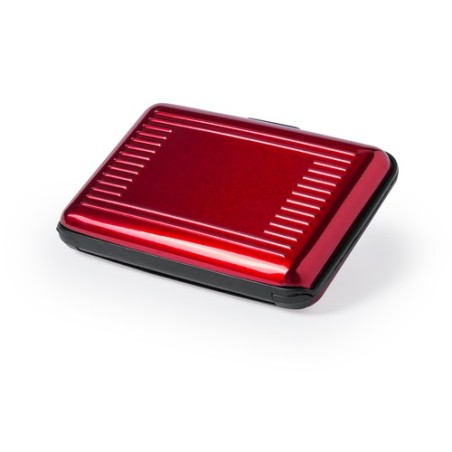 Porte-Cartes Élégant Personnalisé avec Sécurité RFID Rainol Matières : aluminium Couleurs : vert cadeau entreprise pas cher