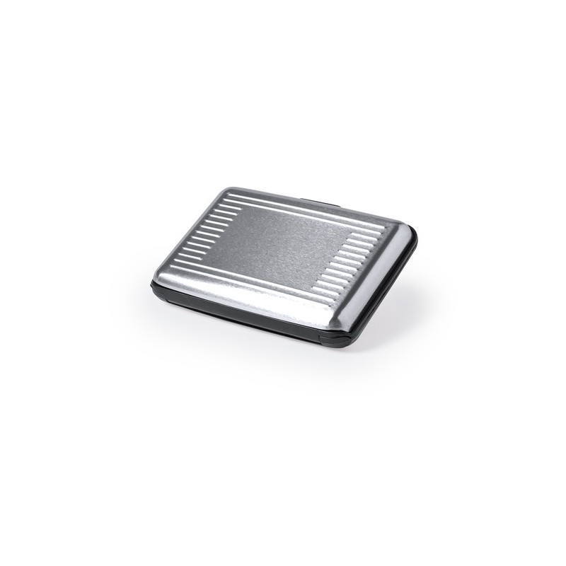 Porte-Cartes Élégant Personnalisé avec Sécurité RFID Rainol Matières : aluminium Couleurs : vert marquage laser ultra précis