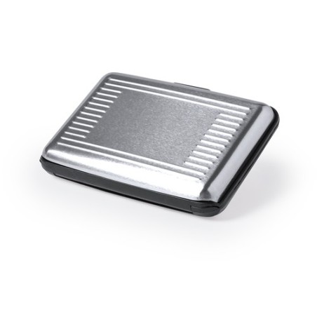 Porte-Cartes Élégant Personnalisé avec Sécurité RFID Rainol Matières : aluminium Couleurs : vert marquage laser ultra précis