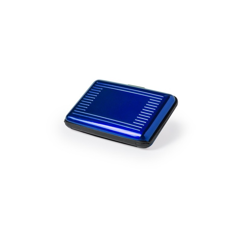 Porte-Cartes Élégant Personnalisé avec Sécurité RFID Rainol Matières : aluminium Couleurs : vert goodies personnalisé en stock
