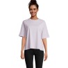 T-Shirt Oversize Personnalisé Femme BOXY WOMEN Taille textile : L Couleurs : lilas impression haute définition