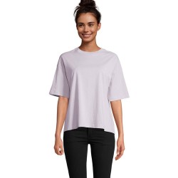 T-Shirt Oversize Personnalisé Femme BOXY WOMEN Taille textile : M Couleurs : lilas objet promo petit budget