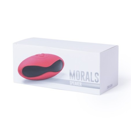 Haut-Parleur Personnalisé de Haute Qualité Pas Cher - Morals Couleurs : rouge goodies personnalisé en stock
