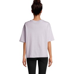 T-Shirt Oversize Personnalisé Femme BOXY WOMEN Taille textile : M Couleurs : lilas cadeau collaborateur premium