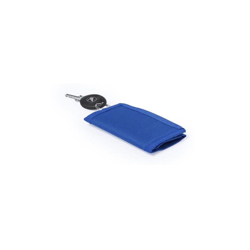 Porte-Clés Personnalisé en Porte Monnaie Motok Matières : polyester Couleurs : bleu livraison express 24h 48h