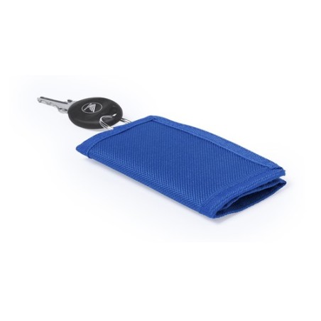 Porte-Clés Personnalisé en Porte Monnaie Motok Matières : polyester Couleurs : bleu livraison express 24h 48h