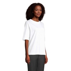 T-Shirt Oversize Personnalisé Femme BOXY WOMEN Taille textile : XL Couleurs : blanc cadeau entreprise pas cher