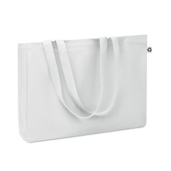 Sac de Plage Éco-responsable en Toile Recyclée 280 gr/m² - RESPECT COLOURED Matières : coton recyclé Couleurs : blanc