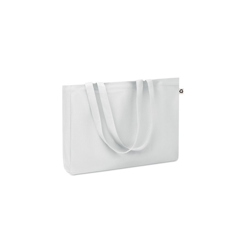 Sac de Plage Éco-responsable en Toile Recyclée 280 gr/m² - RESPECT COLOURED Matières : coton recyclé Couleurs : blanc