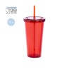 Gobelet Incassable Personnalisé Éco-responsable Trinox Matières : polystyrène (PS) Couleurs : transparent objet promotionnel éco