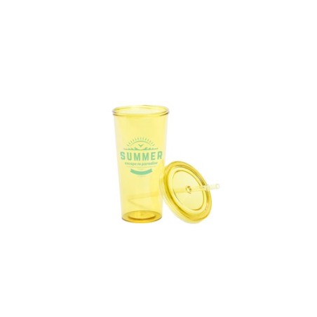 Gobelet Incassable Personnalisé Éco-responsable Trinox Matières : polystyrène (PS) Couleurs : vert goodies personnalisé en stock