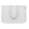 Sac de Plage Éco-responsable en Toile Recyclée 280 gr/m² - RESPECT COLOURED Matières : coton recyclé Couleurs : blanc goodies pu