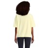 T-Shirt Oversize Personnalisé Femme BOXY WOMEN Taille textile : M Couleurs : jaune clair impression haute définition