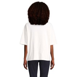 T-Shirt Oversize Personnalisé Femme BOXY WOMEN Taille textile : S Couleurs : écru cadeau entreprise pas cher