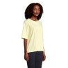 T-Shirt Oversize Personnalisé Femme BOXY WOMEN Taille textile : S Couleurs : jaune clair goodies publicitaire événementiel