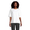 T-Shirt Oversize Personnalisé Femme BOXY WOMEN Taille textile : M Couleurs : blanc cadeau entreprise pas cher