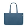 Sac de Plage Éco-responsable en Toile Recyclée 280 gr/m² - RESPECT COLOURED Matières : coton recyclé Couleurs : bleu objet promo