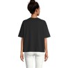 T-Shirt Oversize Personnalisé Femme BOXY WOMEN Taille textile : M Couleurs : noir profond goodies entreprise design