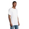 T-Shirt Oversize Personnalisé pas cher BOXY MEN Taille textile : L Couleurs : blanc marquage laser ultra précis