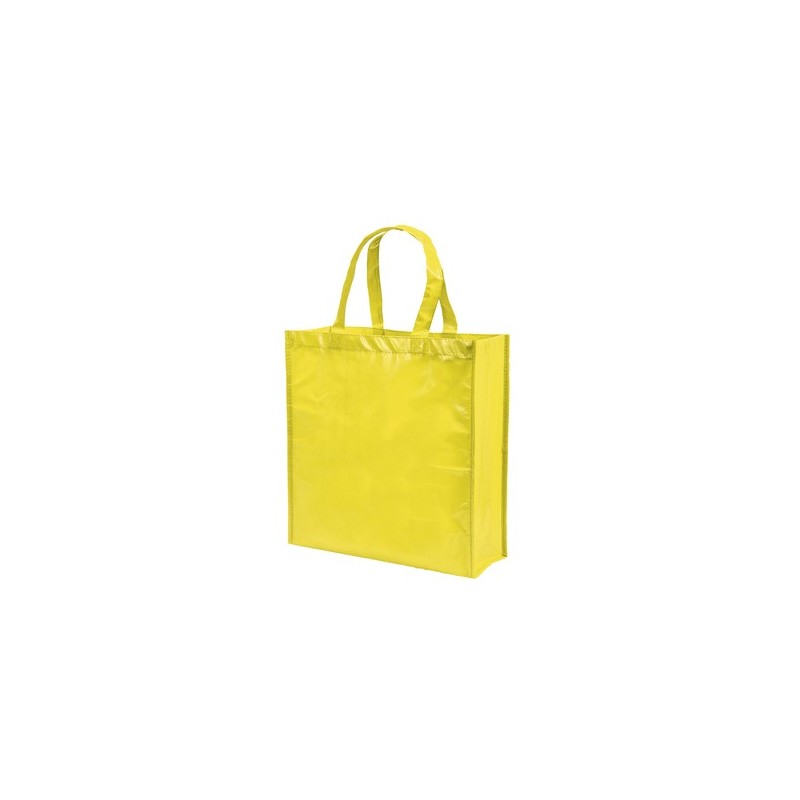 Sac shopping personnalisable  Divia - Goodies Matières : polypropylène (PP) Couleurs : blanc personnalisable avec votre logo
