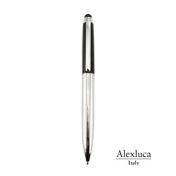Stylet bille pratique et publicitaire Lantey Matières : métal Couleurs : argenté