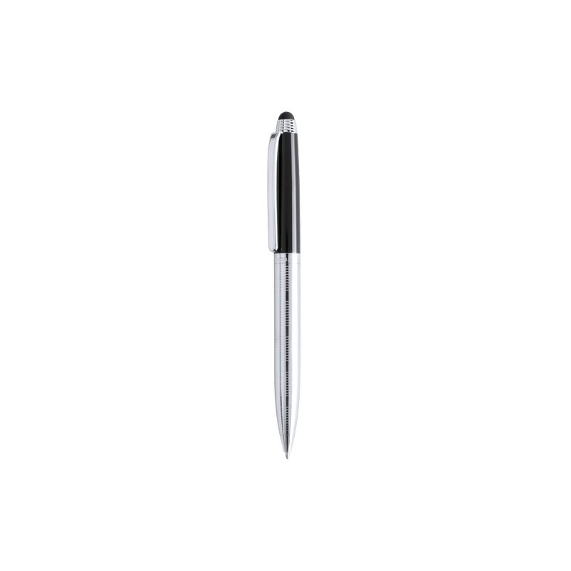 Stylet bille pratique et publicitaire Lantey Matières : métal Couleurs : argenté cadeau collaborateur premium
