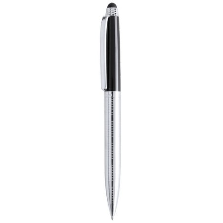 Stylet bille pratique et publicitaire Lantey Matières : métal Couleurs : argenté cadeau collaborateur premium
