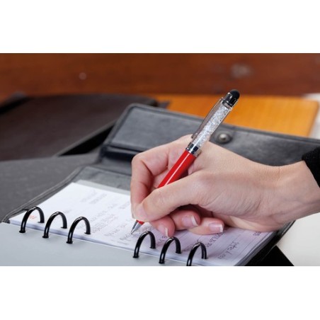 Stylet bille multifonction publicitaire personnalisé - Globix Matières : métal Couleurs : noir impression haute définition