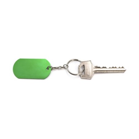Porte-Clés Personnalisé - Nevek Matières : aluminium Couleurs : vert accessoire événementiel unique