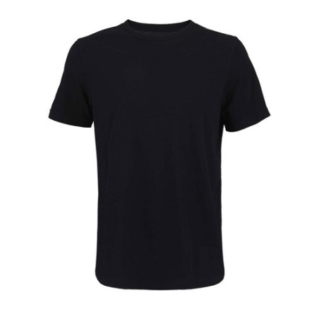 T-shirt personnalisé unisexe 150 - TUNER Taille textile : 5XL Couleurs : noir profond cadeau entreprise pas cher