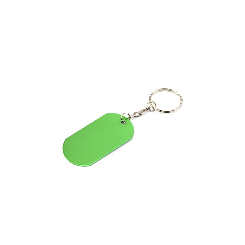 Porte-Clés Personnalisé - Nevek Matières : aluminium Couleurs : bleu personnalisable avec votre logo