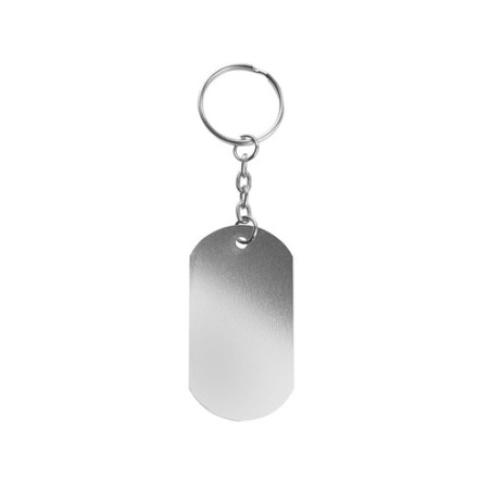 Porte-Clés Personnalisé - Nevek Matières : aluminium Couleurs : bleu objet promotionnel éco-responsable