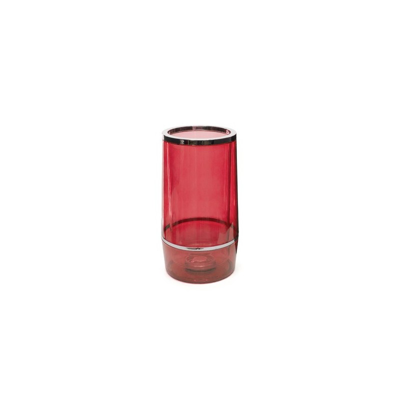 Refroidisseur Personnalisé Éco-responsable pour Bouteilles - Pusko Matières : AS Couleurs : rouge cadeau entreprise pas cher