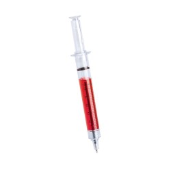 Stylo publicitaire unique Medic Couleurs : rouge
