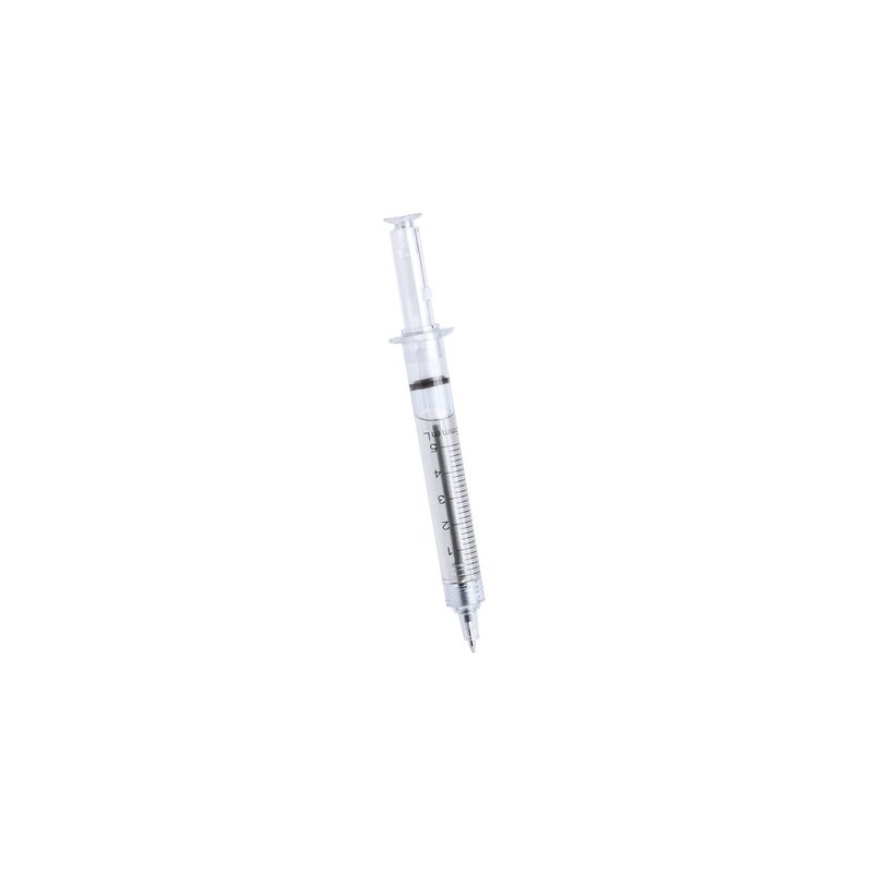 Stylo publicitaire unique Medic Couleurs : transparent cadeau entreprise pas cher