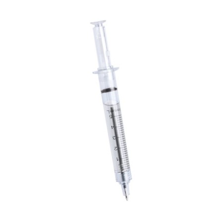 Stylo publicitaire unique Medic Couleurs : transparent cadeau entreprise pas cher