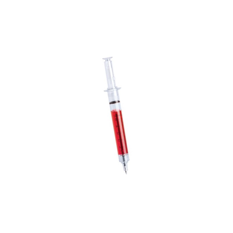 Stylo publicitaire unique Medic Couleurs : transparent impression haute définition