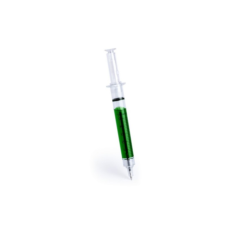 Stylo publicitaire unique Medic Couleurs : transparent accessoire événementiel unique