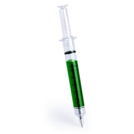 Stylo publicitaire unique Medic Couleurs : transparent accessoire événementiel unique