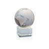 Presse-papier personnalisable  Sphère World Matières : verre