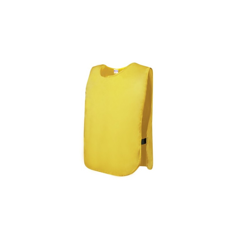 Chasuble Colorée Personnalisée Unique pour Enfants - Wiki Matières : polyester Couleurs : jaune marquage laser ultra précis