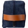 Trousse de toilette en denim personnalisée pas cher - Marianne Matières : polyester Couleurs : bleu impression haute définition