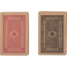 Set  de 2 jeux de cartes en carton recyclé - Arwen Matières : carton Couleurs : brun personnalisable avec votre logo