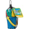 Seau de plage personnalisé en PP - Matheo Matières : nylon Couleurs : multicolore personnalisable avec votre logo