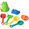 Seau de plage personnalisé en PP - Matheo Matières : nylon Couleurs : multicolore cadeau entreprise pas cher