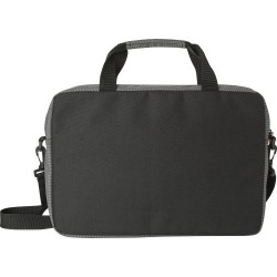 Sacoche personnalisée en polyester 500D pour ordinateur - Seren Matières : métal Couleurs : gris 2
