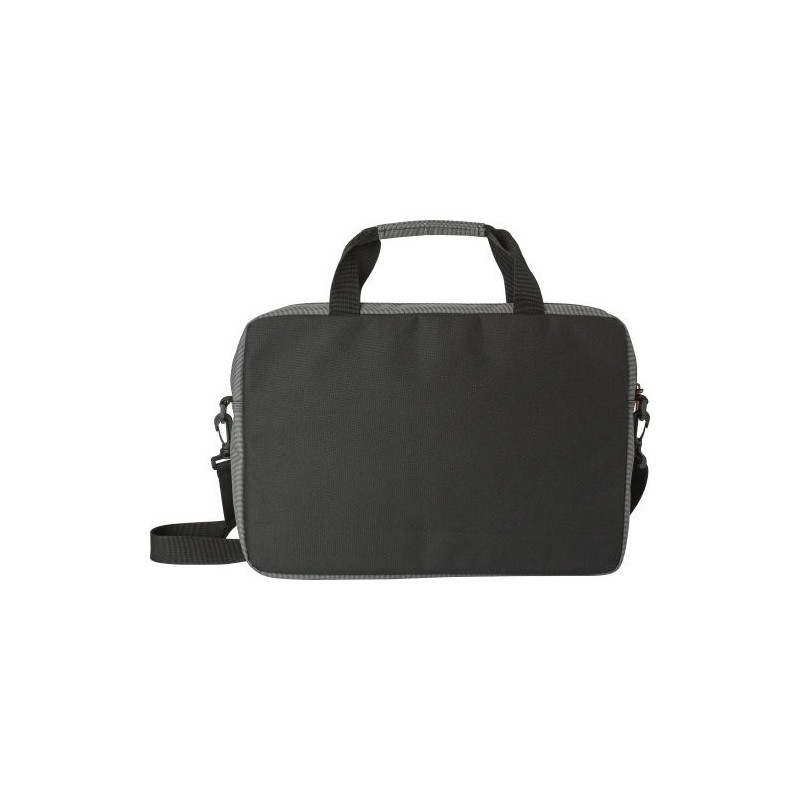 Sacoche personnalisée en polyester 500D pour ordinateur - Seren Matières : métal Couleurs : gris personnalisable avec votre logo